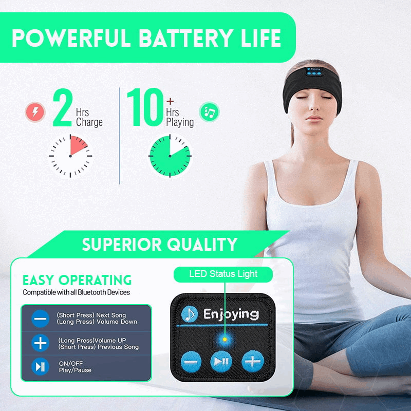 Bluetooth Sports Sleep Bandana