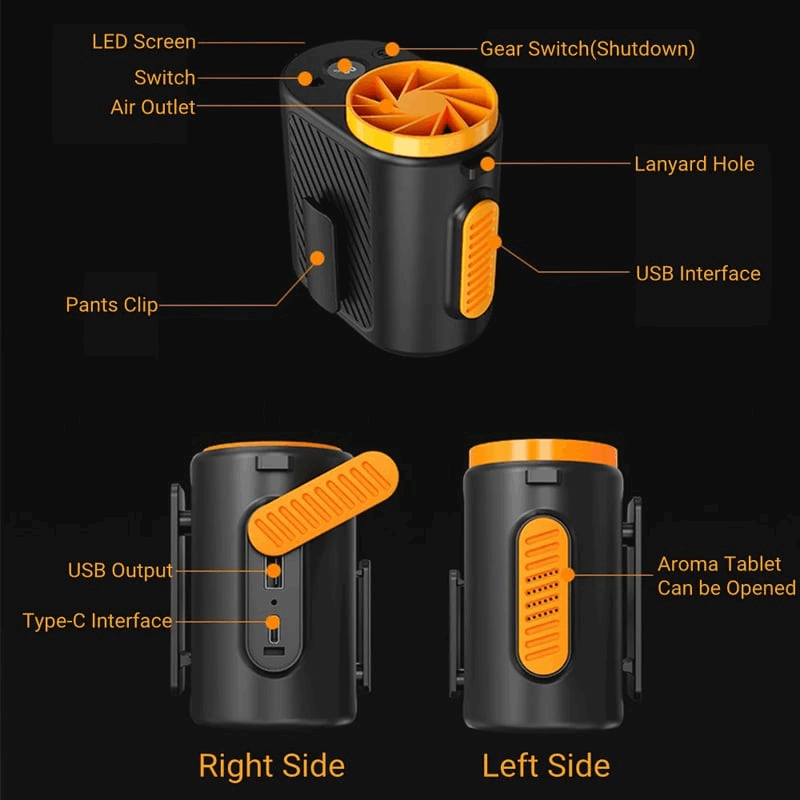 Portable Multifunction Fan
