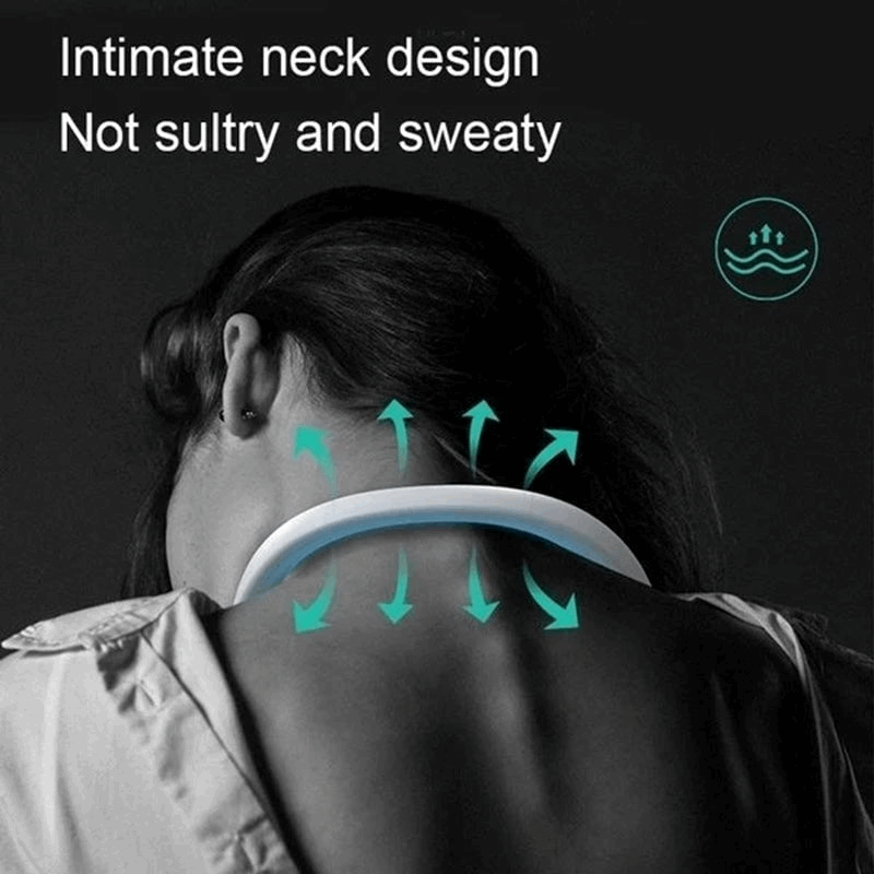 Adjustable New Portable Neck Fan(360° Surrounding Air Movement)