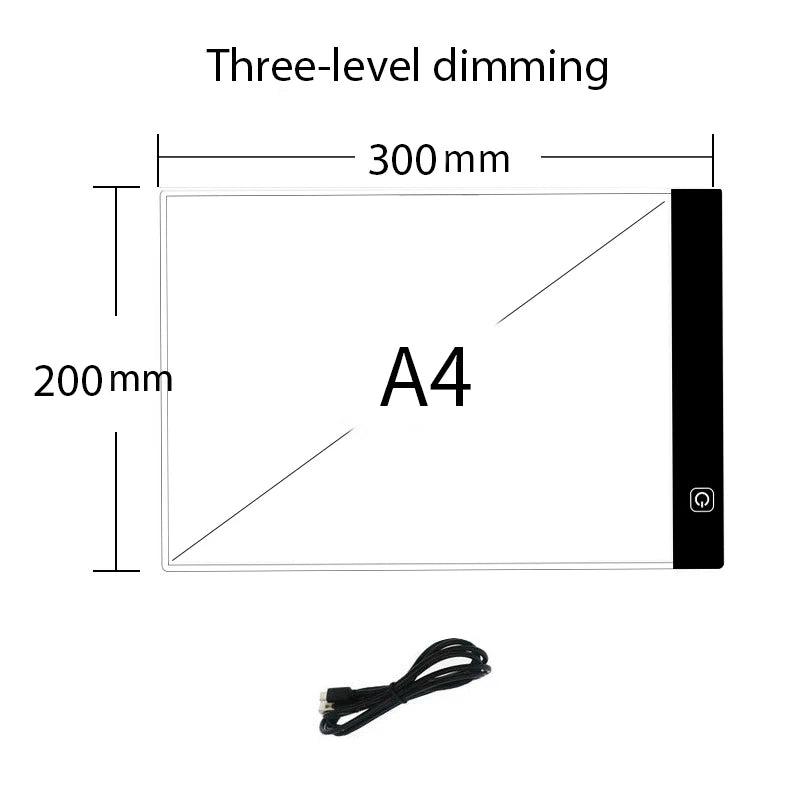 Interactive LED Tracing Pad