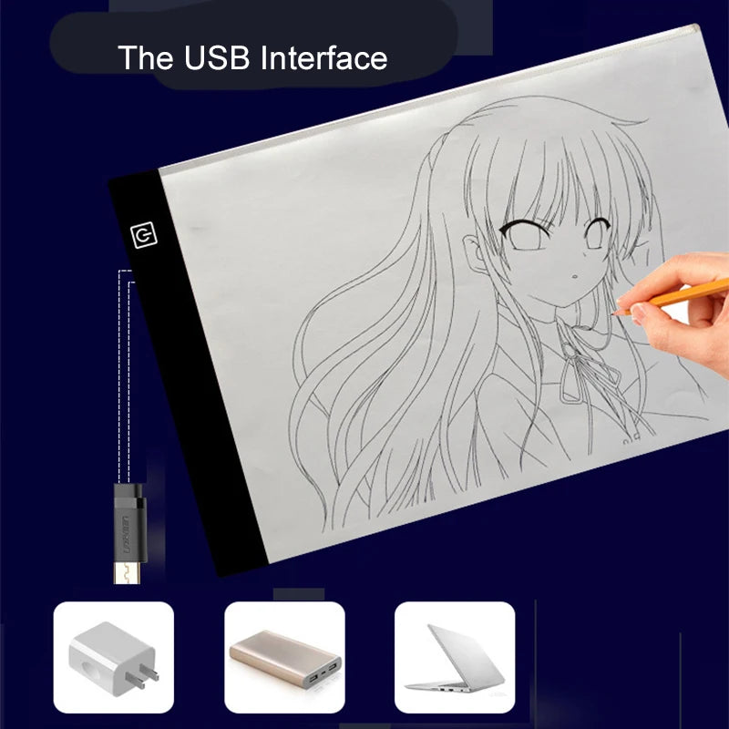 Interactive LED Tracing Pad