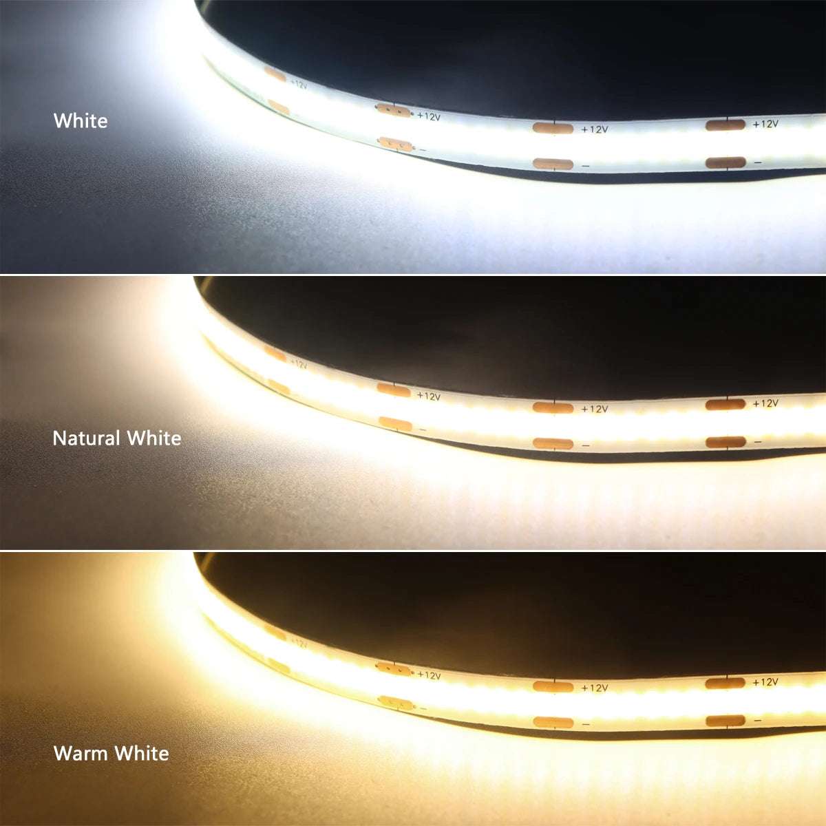 Smart COB LED Strip Light for Cabinets