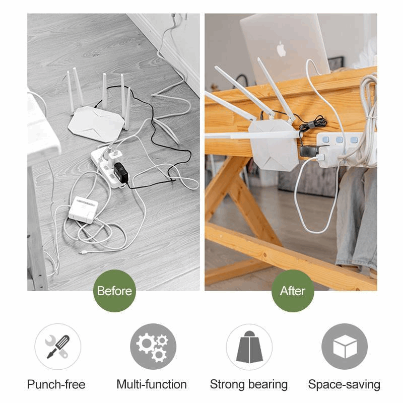 Double-sided adhesive wall hook