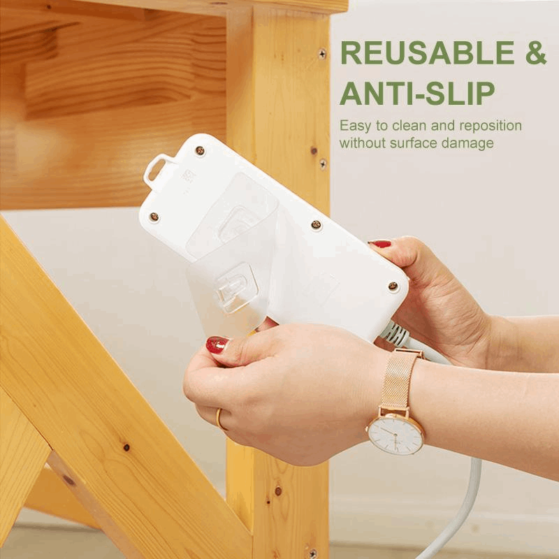 Double-sided adhesive wall hook