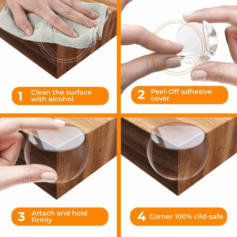 Reusable Baby Safety Cover(4 pcs/1set)