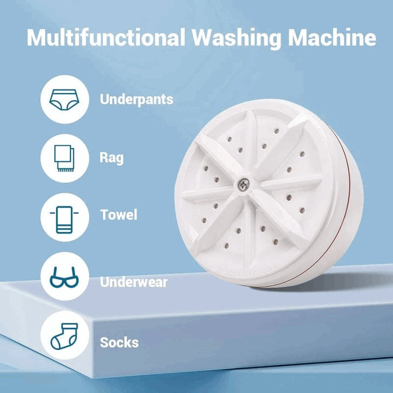 Portable Ultrasonic Washing Machine