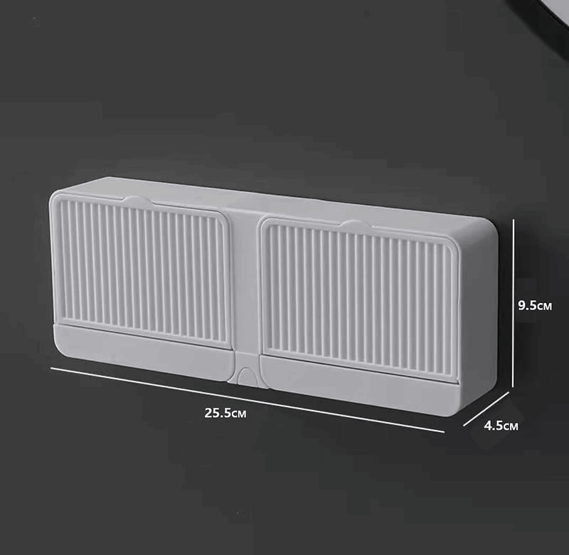 WALL-MOUNTED SOAP HOLDER