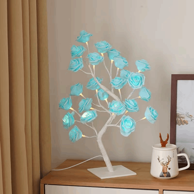Forever Rose Tree Lamp