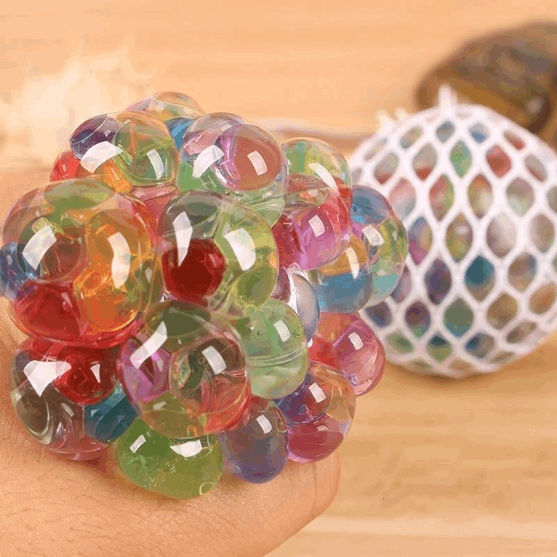 Hot Sales-Psychedelic Rainbow Stress Reliever Ball